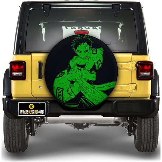 Green Gaara Spare Tire Cover Custom NRT - Gearcarcover - 1