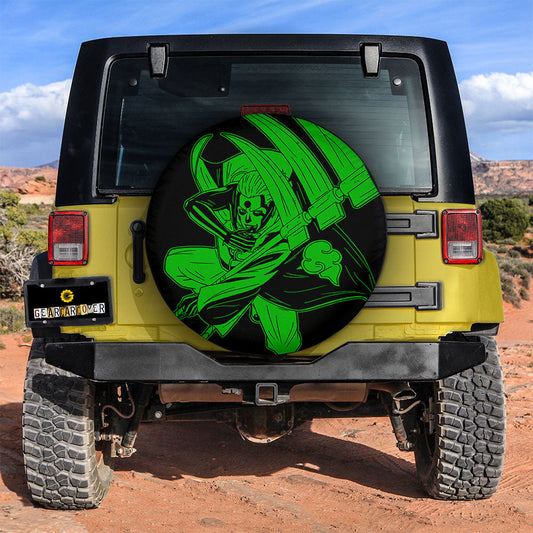 Green Hidan Spare Tire Cover Custom Anime - Gearcarcover - 2