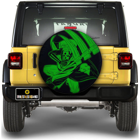 Green Hidan Spare Tire Cover Custom Anime - Gearcarcover - 1