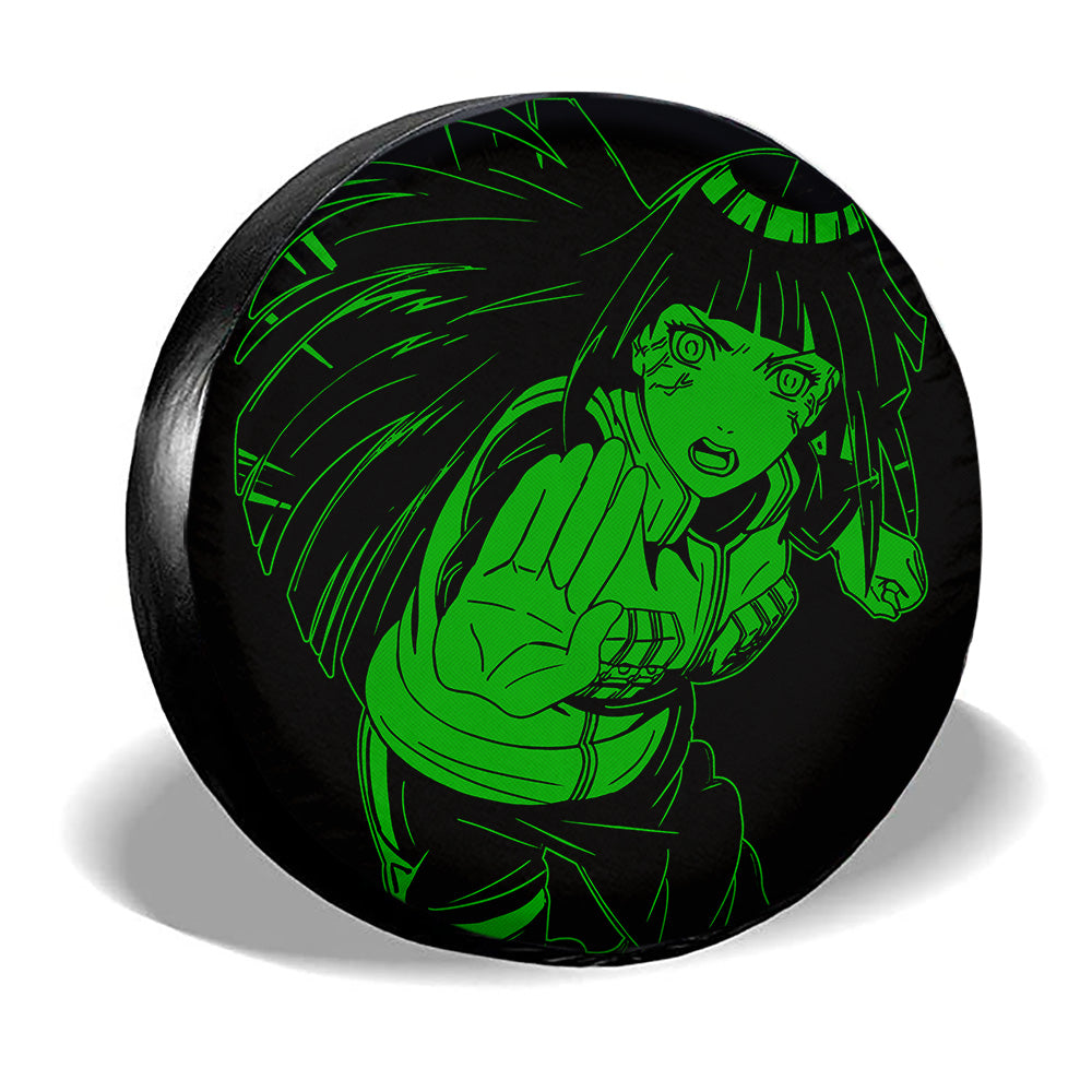 Green Hinata Spare Tire Cover Custom Anime - Gearcarcover - 3