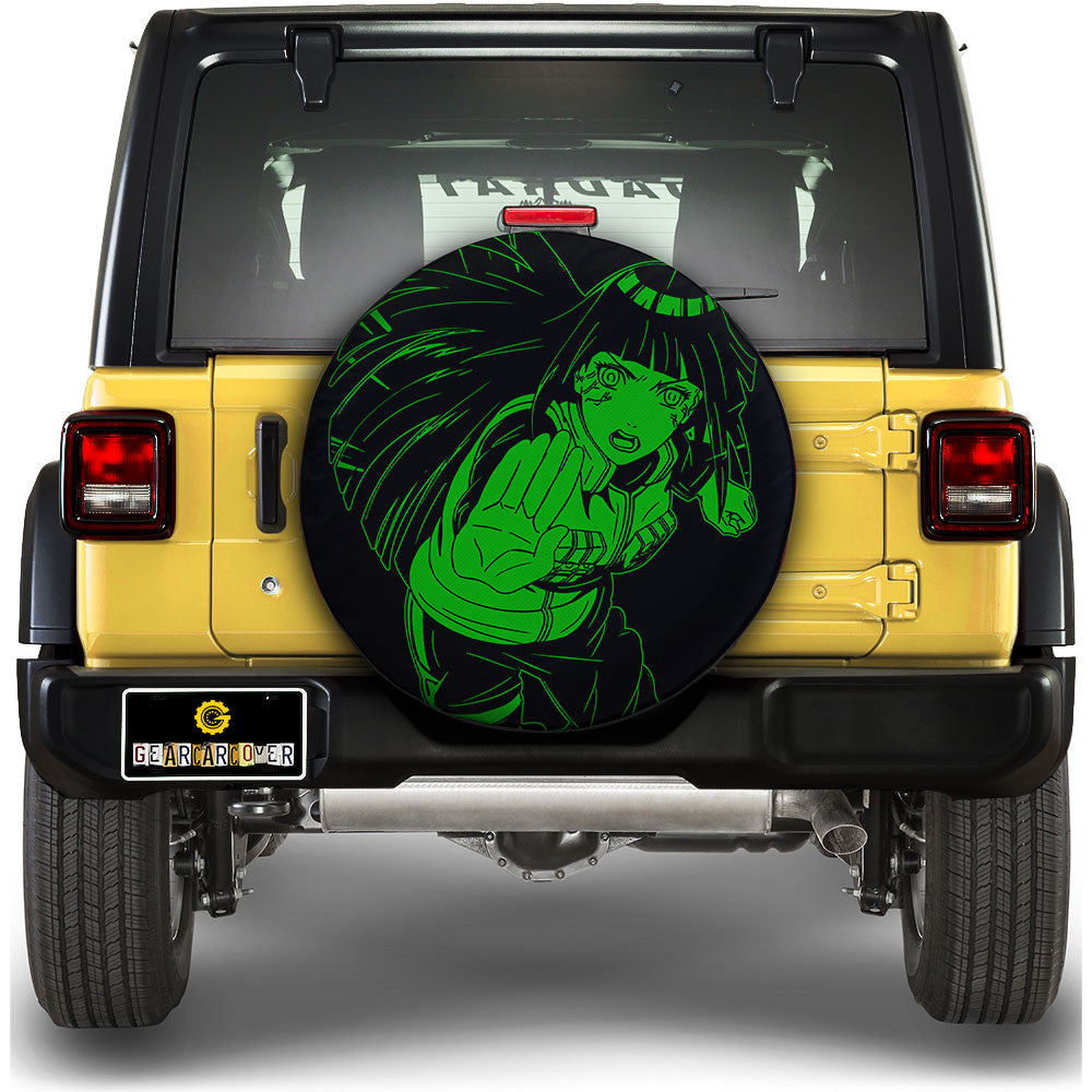 Green Hinata Spare Tire Cover Custom Anime - Gearcarcover - 1