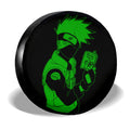 Green Kakashi Spare Tire Cover Custom Anime - Gearcarcover - 3