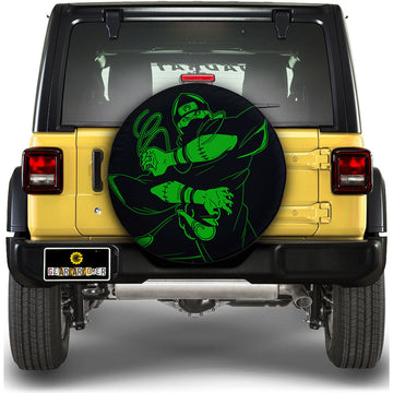 Green Kakuzu Spare Tire Cover Custom Anime - Gearcarcover - 1