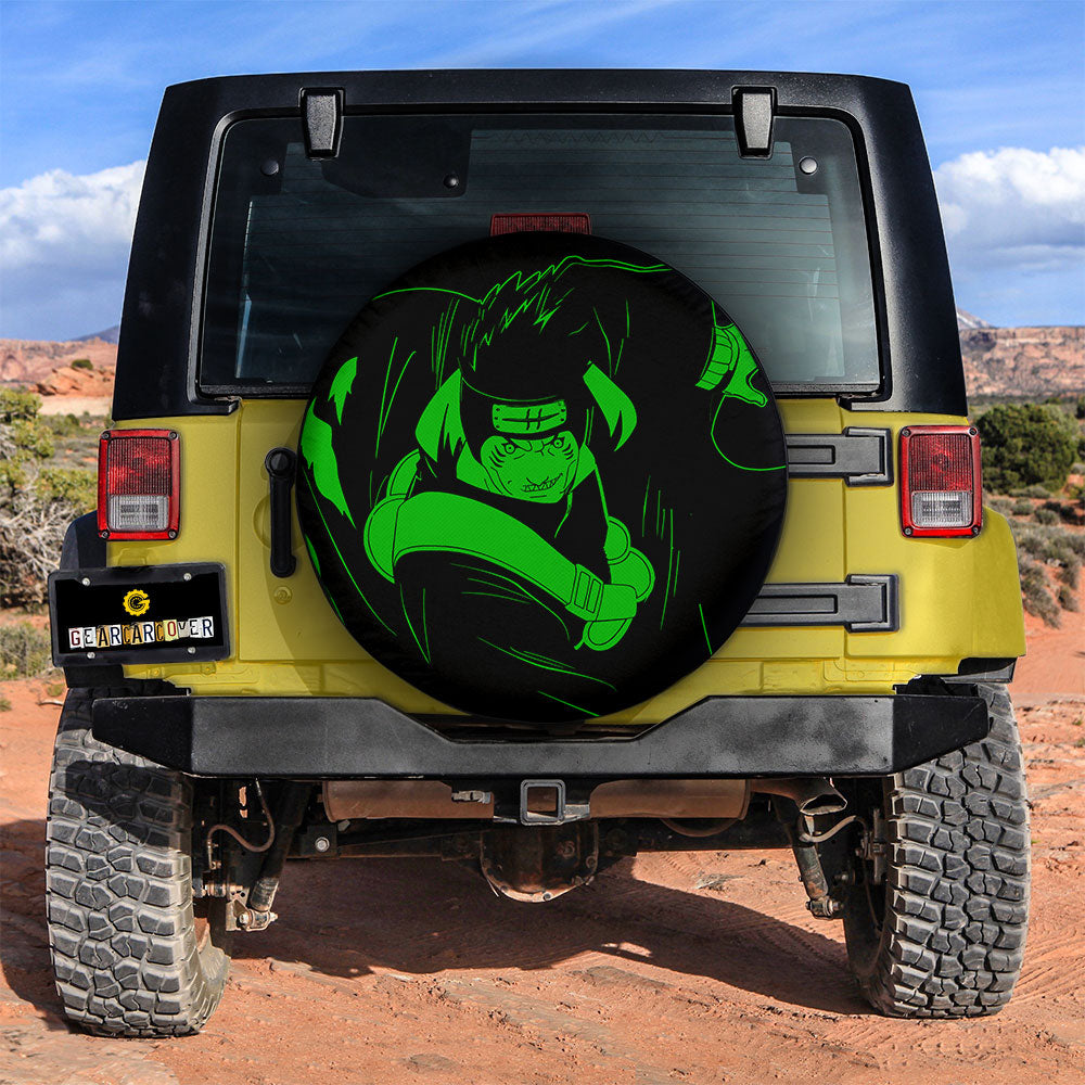 Green Kisame Spare Tire Cover Custom Anime - Gearcarcover - 2