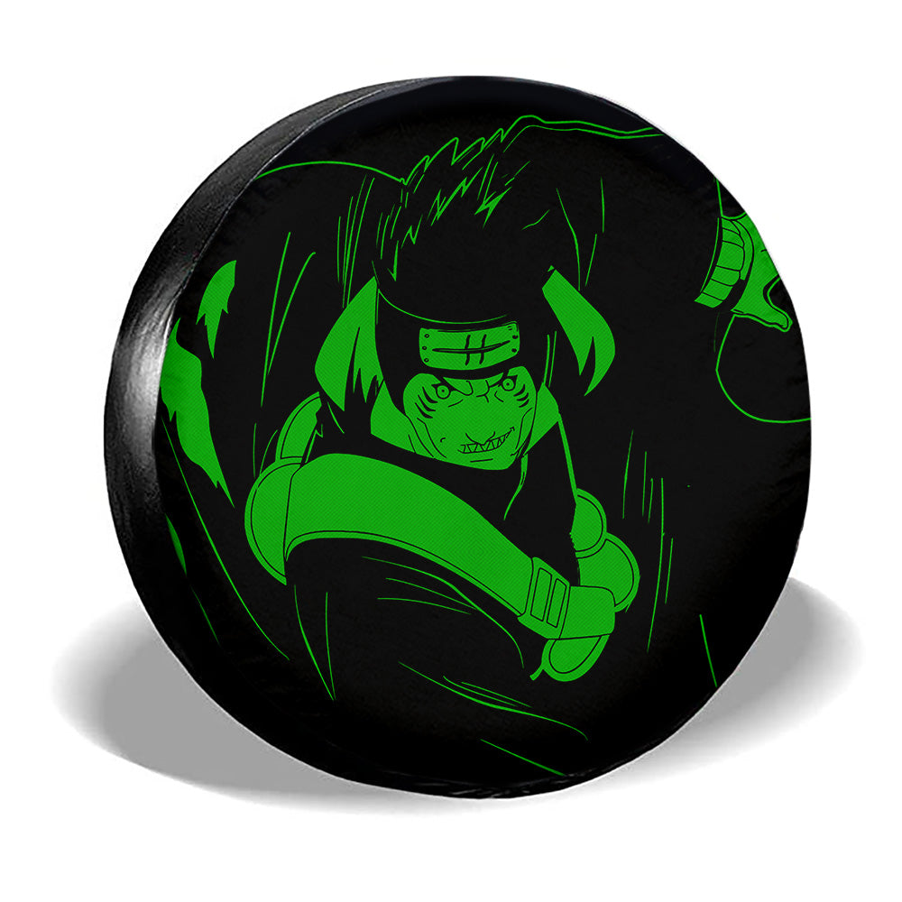 Green Kisame Spare Tire Cover Custom Anime - Gearcarcover - 3