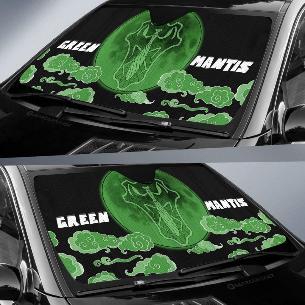 Green Mantis Car Sunshade Custom Car Accessories - Gearcarcover - 2