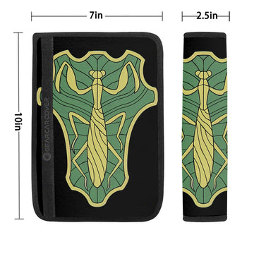 Green Mantis Seat Belt Covers Custom Car Accessories - Gearcarcover - 1