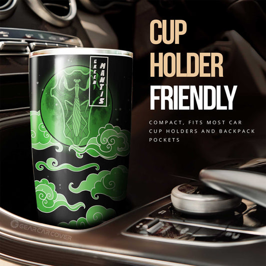 Green Mantis Tumbler Cup Custom Car Interior Accessories - Gearcarcover - 2