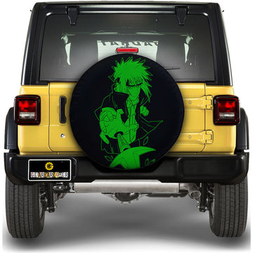 Green Minato Spare Tire Cover Custom Anime - Gearcarcover - 1