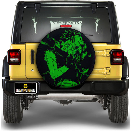 Green Obito Spare Tire Cover Custom Anime - Gearcarcover - 1