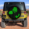 Green Sakura Spare Tire Cover Custom Anime - Gearcarcover - 2