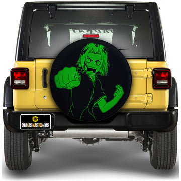 Green Sakura Spare Tire Cover Custom Anime - Gearcarcover - 1