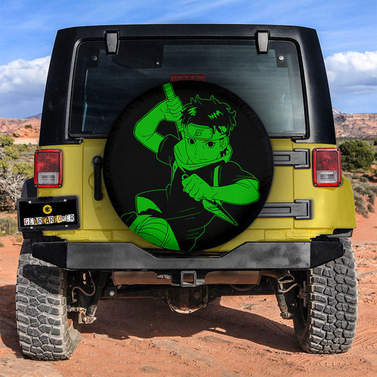 Green Shisui Spare Tire Cover Custom Anime - Gearcarcover - 2