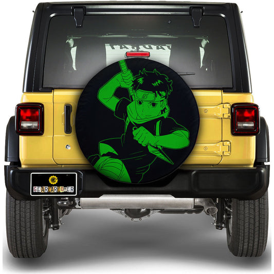 Green Shisui Spare Tire Cover Custom Anime - Gearcarcover - 1