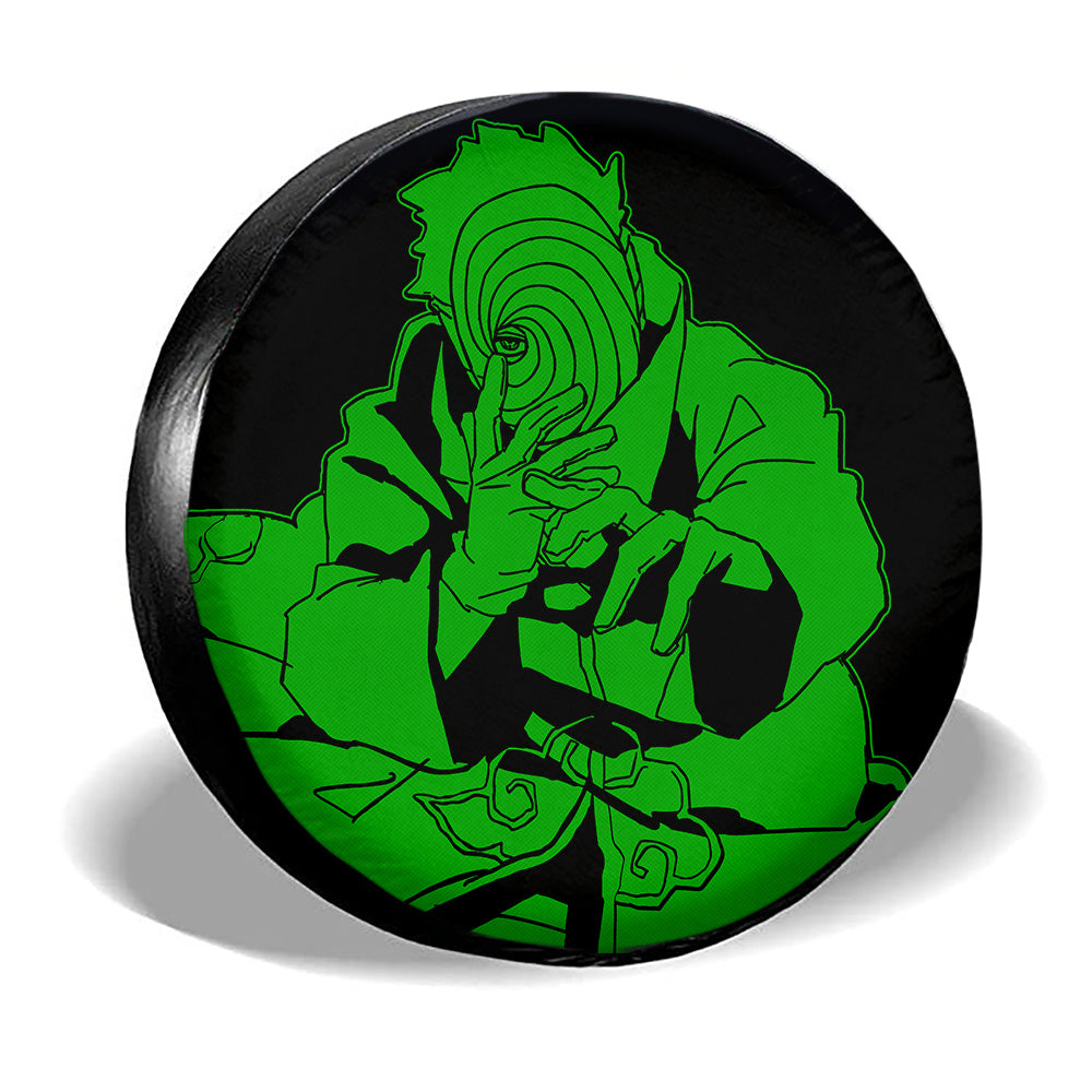 Green Tobi Spare Tire Cover Custom Anime - Gearcarcover - 3