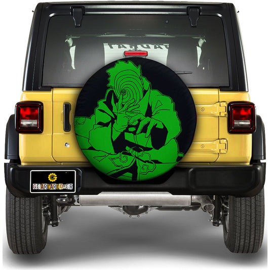 Green Tobi Spare Tire Cover Custom Anime - Gearcarcover - 1