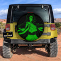 Green Tsunade Spare Tire Cover Custom Anime - Gearcarcover - 2