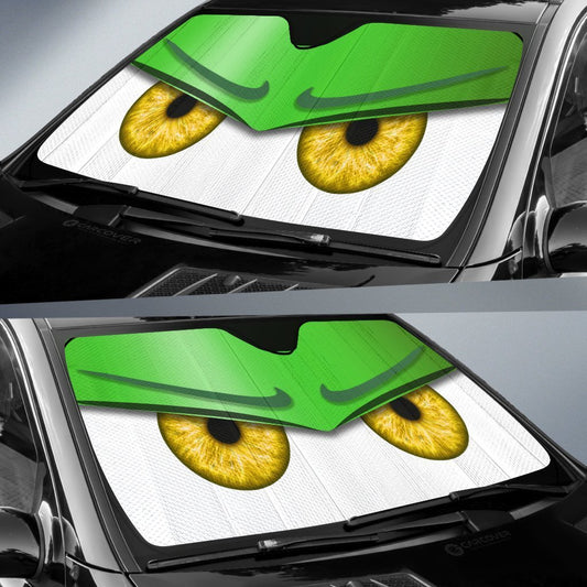 Green Unwelcome Car Eyes Sun Shade Custom Car Accessories - Gearcarcover - 2