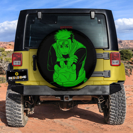 Green Yamato Spare Tire Cover Custom Anime - Gearcarcover - 2