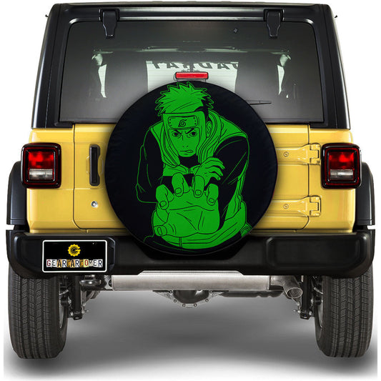 Green Yamato Spare Tire Cover Custom Anime - Gearcarcover - 1