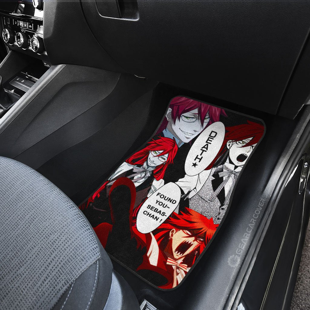 Grell Sutcliff Car Floor Mats Custom Black Butler Car Accessories - Gearcarcover - 4