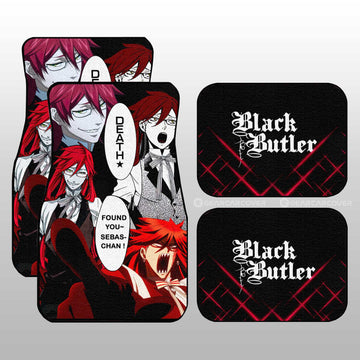 Grell Sutcliff Car Floor Mats Custom Black Butler Car Accessories - Gearcarcover - 1