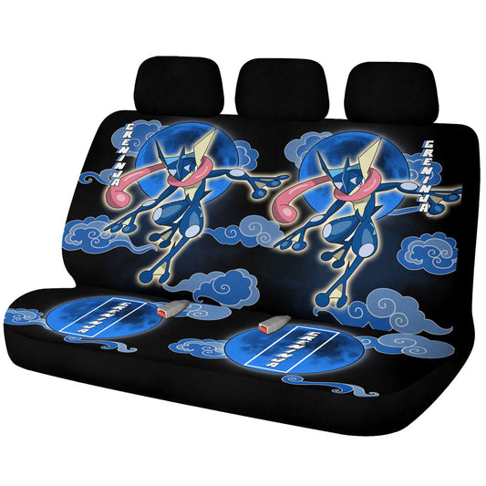 Greninja Car Back Seat Covers Custom Anime Car Accessories - Gearcarcover - 1