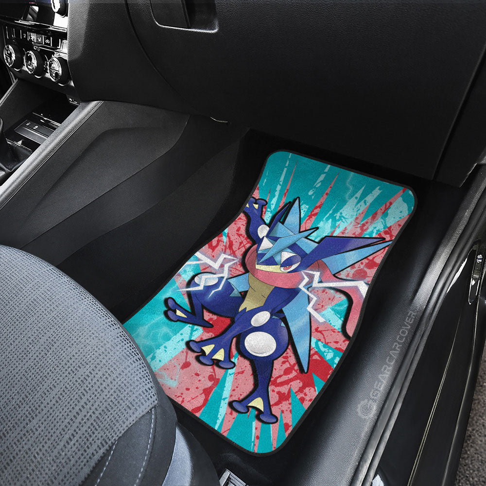 Greninja Car Floor Mats Custom Car Interior Accessories - Gearcarcover - 3