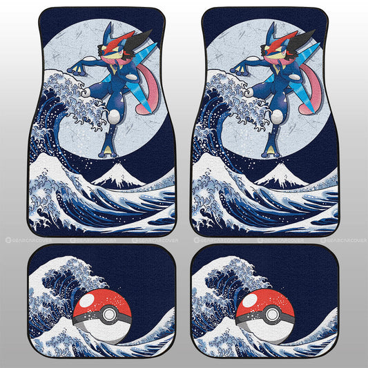 Greninja Car Floor Mats Custom Pokemon Car Accessories - Gearcarcover - 1