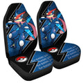 Greninja Car Seat Covers Custom Anime Car Accessories - Gearcarcover - 3