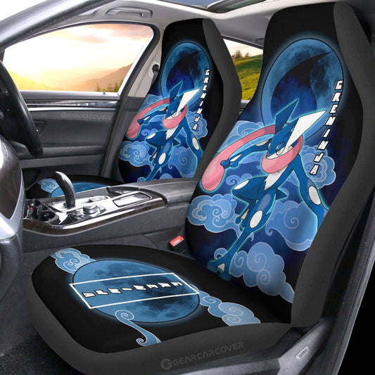 Greninja Car Seat Covers Custom Car Accessories For Fans - Gearcarcover - 2