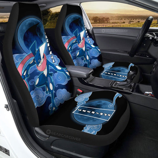 Greninja Car Seat Covers Custom Car Accessories For Fans - Gearcarcover - 1