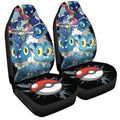 Greninja Car Seat Covers Custom Car Accessories For Fans - Gearcarcover - 3