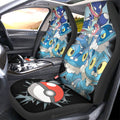 Greninja Car Seat Covers Custom Car Accessories For Fans - Gearcarcover - 1