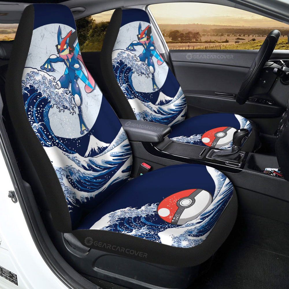 Greninja Car Seat Covers Custom Pokemon Car Accessories - Gearcarcover - 2