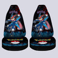 Greninja Car Seat Covers Custom Tie Dye Style Anime Car Accessories - Gearcarcover - 4