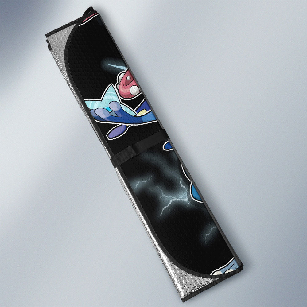Greninja Car Sunshade Custom Car Accessories For Fans - Gearcarcover - 3