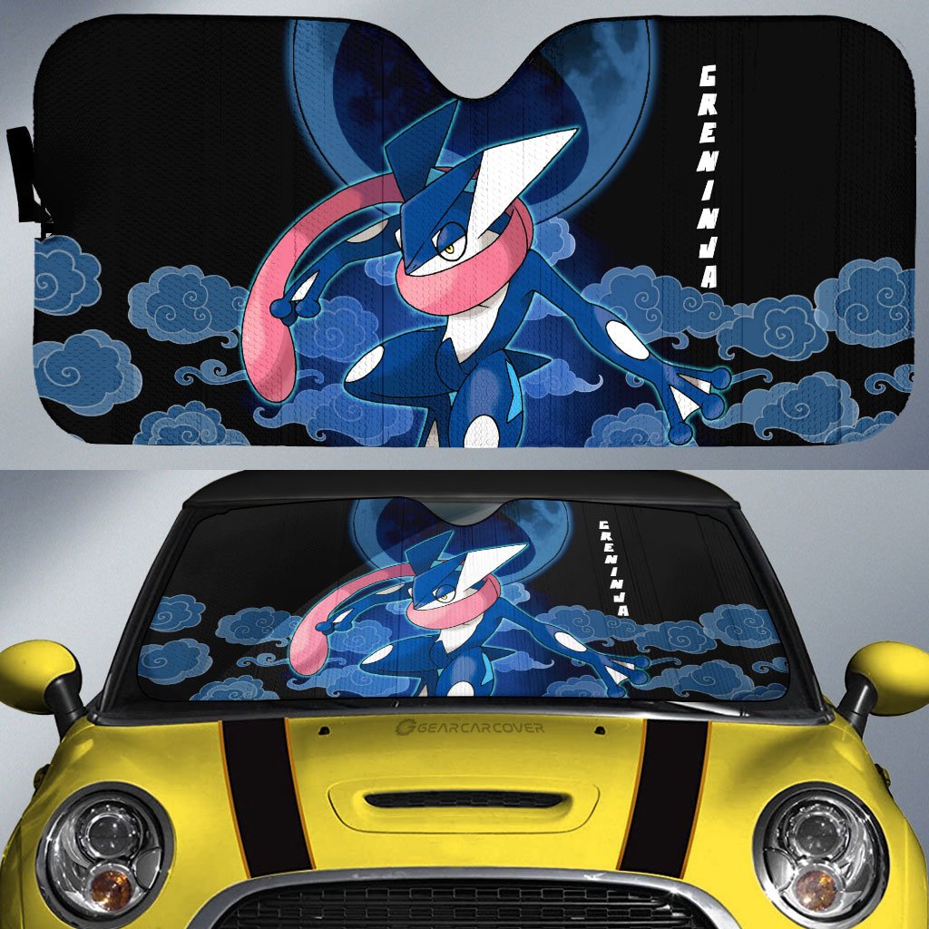 Greninja Car Sunshade Custom Car Accessories - Gearcarcover - 1