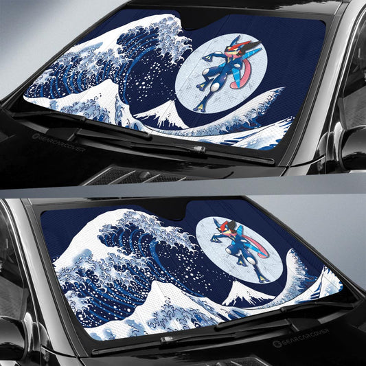 Greninja Car Sunshade Custom Pokemon Car Accessories - Gearcarcover - 2