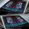Greninja Car Sunshade Custom Tie Dye Style Car Accessories - Gearcarcover - 2