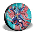 Greninja Spare Tire Cover Custom For Fans - Gearcarcover - 3