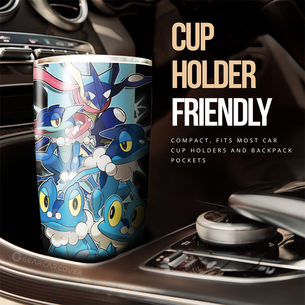 Greninja Tumbler Cup Custom Car Accessories For Fans - Gearcarcover - 3