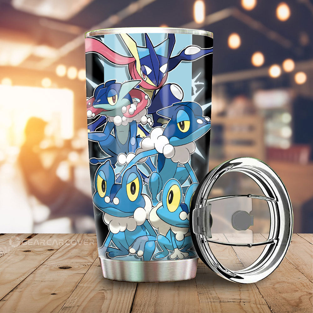 Greninja Tumbler Cup Custom Car Accessories For Fans - Gearcarcover - 1