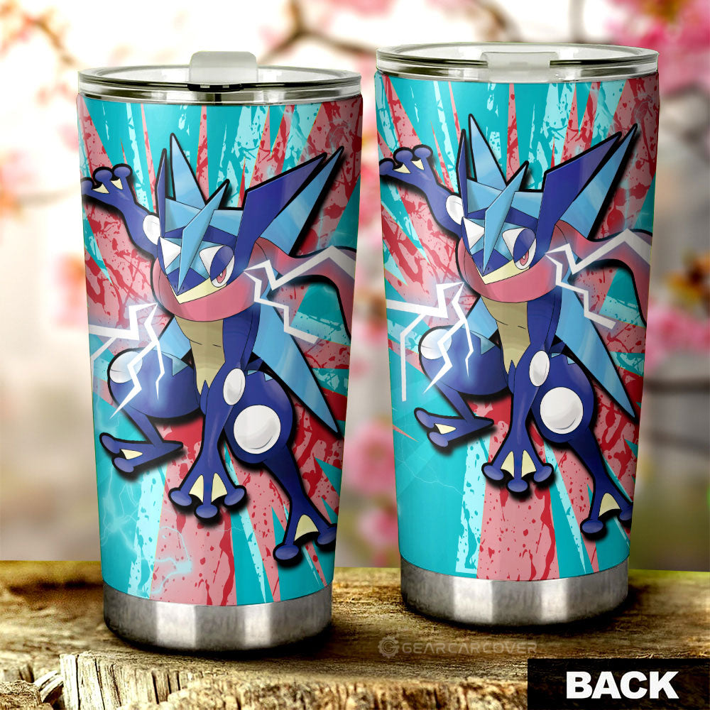 Greninja Tumbler Cup Custom Car Interior Accessories - Gearcarcover - 3