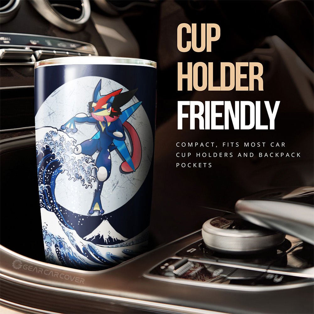 Greninja Tumbler Cup Custom Pokemon Car Accessories - Gearcarcover - 3