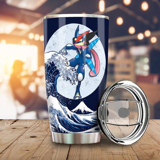 Greninja Tumbler Cup Custom Pokemon Car Accessories - Gearcarcover - 1