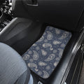 Grey Paisley Pattern Car Floor Mats Custom Car Accessories - Gearcarcover - 3