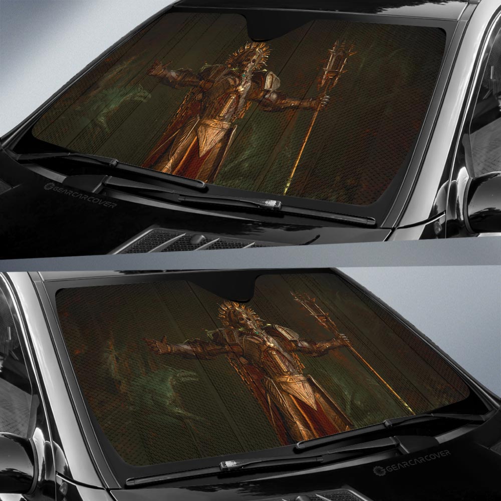 Grigoire The Galvanic Saint Car Sunshade Custom Car Accessories - Gearcarcover - 2