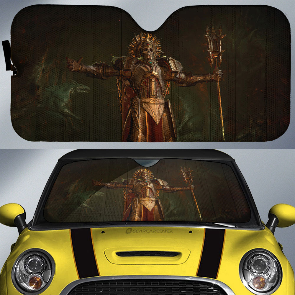 Grigoire The Galvanic Saint Car Sunshade Custom Car Accessories - Gearcarcover - 1