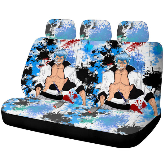 Grimmjow Jaegerjaquez Car Back Seat Covers Custom Car Accessories - Gearcarcover - 1